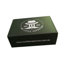 Matte Black Paper Packaging Box Design